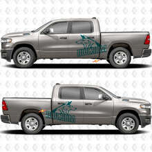 Adesivi Vinile per Porte Laterali Awesome Wolf Decalcomanie Grafiche 2 2