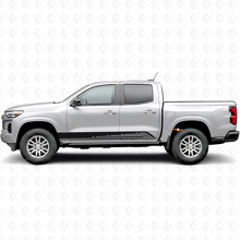 Strisce in Vinile Contorno Parallelo per Porta e Modanatura Laterale per Chevrolet Colorado 3ª Gen 2023-2026_2