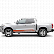 Strisce in Vinile Contorno Parallelo per Porta e Modanatura Laterale per Chevrolet Colorado 3ª Gen 2023-2026_4