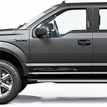 Adesivi Laterali in Vinile Stile Roush per Musclecar truck_3