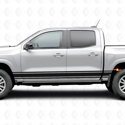 Strisce Sottili in Vinile Accentate per Porte e fiancate per Chevrolet Colorado 3ª Generazione 2023-2026