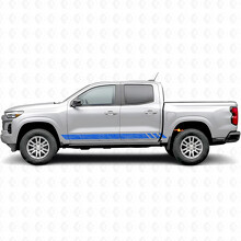 Strisce in Vinile Topografiche per Portiere e Minigonne per Chevrolet Colorado 3ª Gen 2023-2026_5