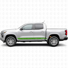 Strisce in Vinile Topografiche per Portiere e Minigonne per Chevrolet Colorado 3ª Gen 2023-2026_6