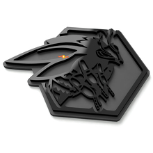 Distintivi Parafango Ape a Nido d'Ape Emblema Portellone Distintivo 3D 4