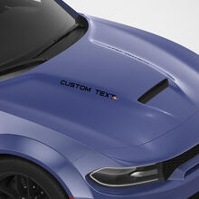 Adesivi Personalizzati per Cofano Stile Roushcharged per Dodge Charger_4
