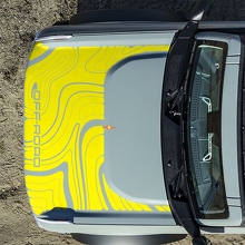 Adesivi Topografici Cofano Off Road per Ford Bronco 2