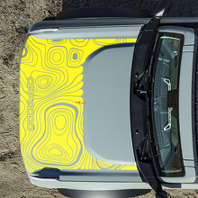 Adesivi Topografici Off Road per Cofano per Ford Bronco 2 4