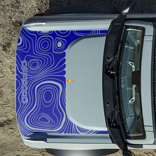 Adesivi Topografici Off Road per Cofano per Ford Bronco 2 7