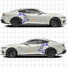 Kit Adesivi Laterali in Vinile Coyote per Musclecar Musclecarmodel_3