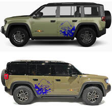 Vinile Adesivo Pannelli Laterali Splash Trota per Jeep Recon 2