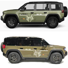 Adesivo in Vinile per Porte Laterali Sunset Canyon Rock Trac per Jeep Recon 2