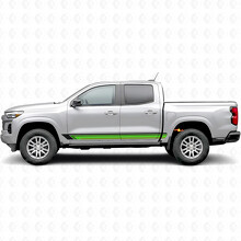 Strisce in Vinile Vintage Band per Porte e Pannelli Laterali per Chevrolet Colorado 3ª Gen 2023-2026_3