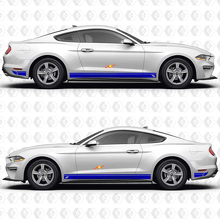 Adesivo in vinile con striscia laterale larga per porta per Musclecar Musclecarmodel 2