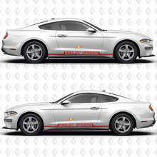 Kit Adesivi in Vinile Strisce Laterali Porta Shelby GT350R per Musclecar Musclecarmodel S550_3