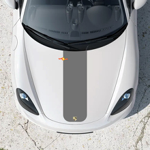 Adesivo Striscia Centrale Cofano per Porsche Boxster 718 3
