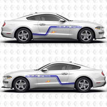 Kit di Adesivi in Vinile per Porta Laterale con Striscia Ispirata alla GT500 Track per Musclecar Musclecarmodel GT500_2
