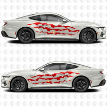 Adesivi in vinile con striscia a graffio artiglio per porta laterale per Musclecar Musclecarmodel 3