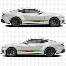 Adesivo in vinile con striscia stile racing per porta laterale per Musclecar Musclecarmodel 3