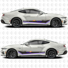Adesivi in Vinile a Strisce Triple Racing per Porta Laterale per Musclecar Musclecarmodel 2