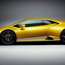 Strisce Laterali Adesivi in Vinile per Soglia Porta per Lamborghini Huracan Evo 3