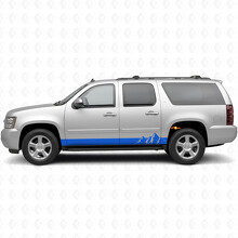 Strisce in Vinile per Porta e Battitacco Alpine Ridge per Chevrolet Suburban GMT900 2007-2014_5