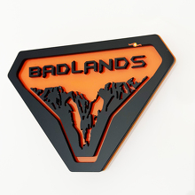 Montagne Badlands Distintivi Parafango Emblema Portellone Distintivo 3D 6
