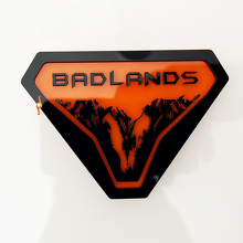 Montagne Badlands Distintivi Parafango Emblema Portellone Distintivo 3D 9