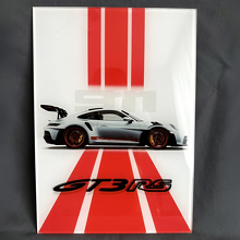 Pannello d'Arte da Parete per Garage in Acrilico Lucido GT3 RS GT3RS 3