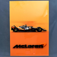 Pannello d'Arte Murale da Garage in Acrilico Lucido Personalizzato F1 McLaren 2