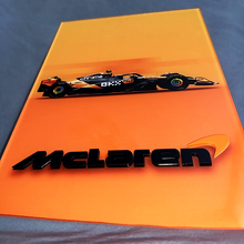 Pannello d'Arte Murale da Garage in Acrilico Lucido Personalizzato F1 McLaren 4