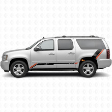 Strisce in vinile Accent in rilievo per porta e parafango posteriore per Chevrolet Suburban GMT900 2007-2014_2