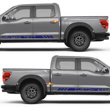 Split Line Logo Style Side Doors Rocker Panel Vinyl Decal Sticker for Ford F-150 2