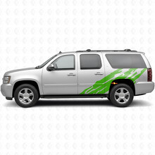 Strisce viniliche dentellate per porta e parafango posteriore per Chevrolet Suburban GMT900 2007-2014_6