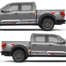 Adesivo in Vinile con Grafica Performance Industrial Line per Parapetto Laterale e Parafango Posteriore per Ford F-150 2