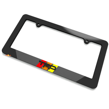 Heritage TRD Black Frey Acrylic License Plate Frames for Toyota Vehicles 4