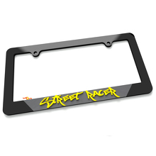 Street Racer Black Grey Acrylic License Plate Frame for Car lovers 5