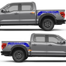 Abstract Graphics Text Rear Fender Vinyl Decal Sticker for Ford F-150 2