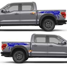 Kit adesivo laterale posteriore personalizzato Mud Splash per musclecar F-150_2