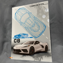 Pannello Artistico da Parete in Acrilico Lucido Personalizzato C8 per appassionati di Chevy Corvette 2
