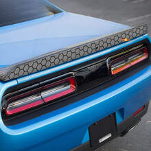 Adesivo in Vinile con Grafica a Nido d'Ape per Spoiler per Dodge Challenger_2