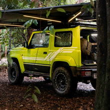 Kit di decalcomanie adesive per pannelli laterali, porte e cofano per Suzuki JIMNY 4