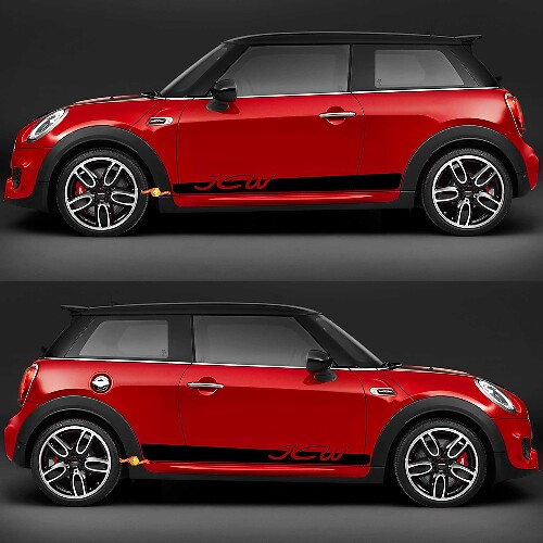 Adesivo Grafico Strisce Laterali JCW per Mini Cooper F56 1