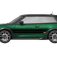 Adesivo Vinile Grafica Strisce da Gara Laterale per Mini Cooper S 3