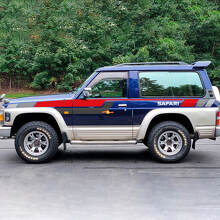 Adesivo in vinile a strisce blocchi di colore per porte laterali e parafanghi Safari per Nissan Patrol 2