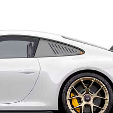 Adesivi a striscia per finestrini laterali posteriori stile Le Mans per Porsche 911 e Cayman_3