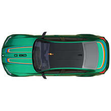 Adesivo Vinilico Strisce Cofano Bagagliaio M Performance 2 per BMW M3 G80 2