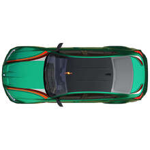 Adesivo in Vinile 3 Strisce Cofano Bagagliaio M Performance per BMW M3 G80 2