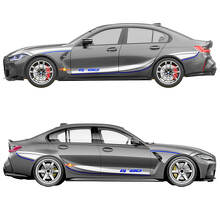 Strisce Laterali M Performance Adesivo Parafango in Vinile per BMW M3 G80 2