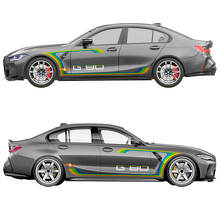 Adesivi in Vinile Strisce Laterali M Performance per Passaruota 2 per BMW M3 G80 2