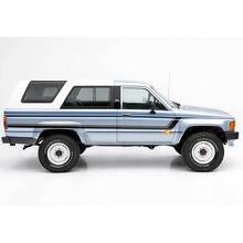 Adesivi in Vinile Laterali a Doppia Riga Stile Heritage per Toyota 4Runner 1984-1989 2